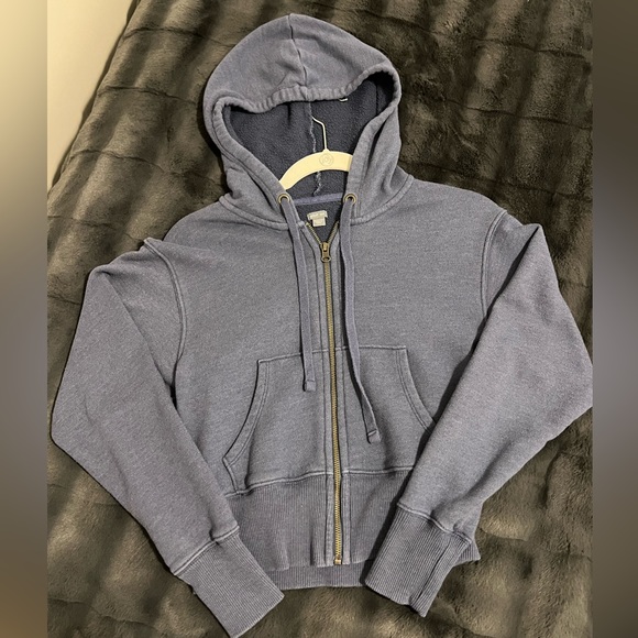 Aerie blue zip up. - Picture 1 of 3